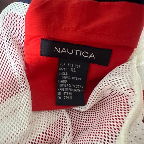 Nautica Swim Trunks Grouper Orange Shorts Men’s Size XL NWT Y2K Athletic Sporty - Picture 15 of 16